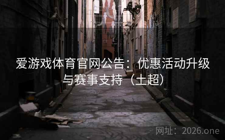 爱游戏体育官网公告：优惠活动升级与赛事支持（土超）  第2张